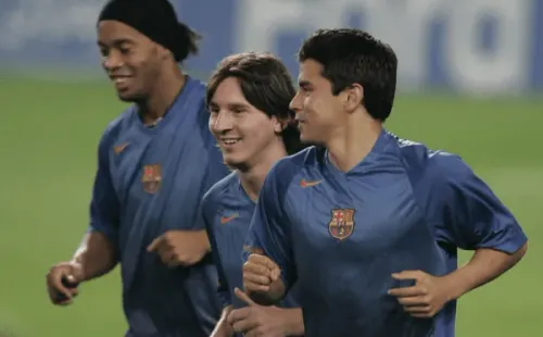 Saviola compartió con Messi en el Barcelona deFrank Rijkaard