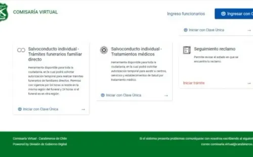 Este es el sitio dónde puedes sacar tu salvoconducto.