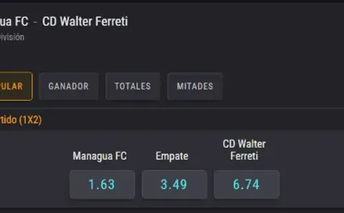 Estas son las cuotas para que te la juegues en el partido. (Foto: Coolbet).