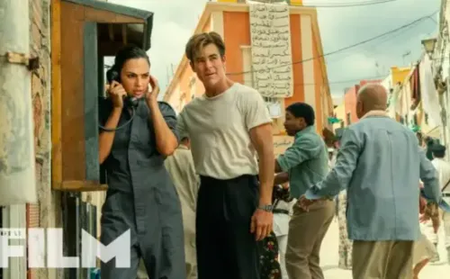 Diana de Themyscira y Steve Trevorson los protagonistas de la nueva imagen de “Wonder Woman 1984”. Foto: Total Film