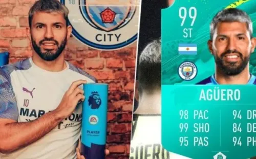 Hace unos días, el Kun recibió su carta 99 en el FIFA 20.