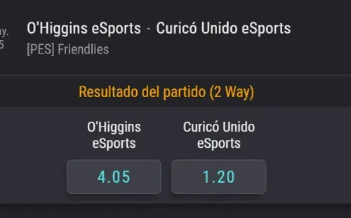 Las cuotas para este partido de las semifinales del Torneo Entel eSports. (Foto: Coolbet)