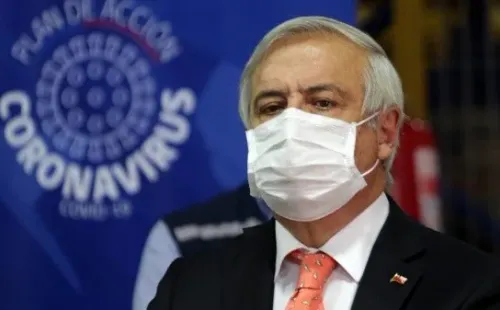 El ministro de Salud, Jaime Mañalich, anunció las nuevas medidas.