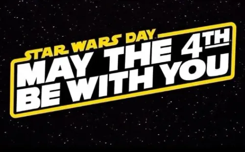 La frase “Que la Fuerza te Acompañe” en inglés se escucha bastante similar al día en que se celebra, el 4 de mayo.