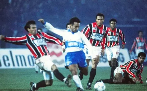 Barrera jugando la final de Copa Libertadores ante Sao Paulo. (FOTO: Archivo)