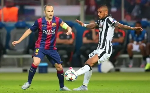 Vidal e Iniesta se han enfrentado en una final de Champions y en dos Mundiales