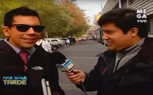 Nacho Pop Juan Pablo Queralto en una de las tantas notas que han hecho juntos.