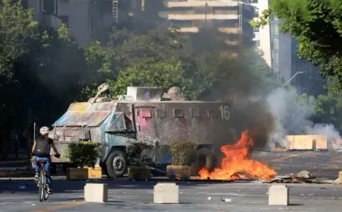 El proyecto de ley busca tipificar como delito participar en una manifestación que se transforme en violenta.