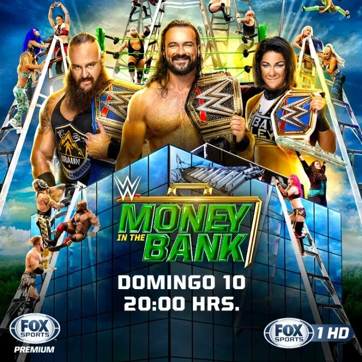 Money In The Bank tendrá como sede las oficinas centrales de la WWE. (Foto: Fox Sports)