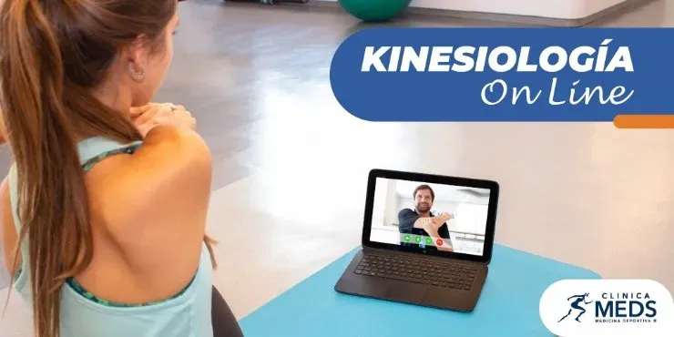 El servicio de Kinesiología Online está disponible en la plataforma de Clínica MEDS.