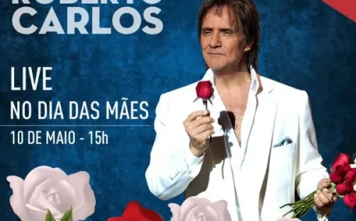 Hace varios días que el cantante brasileño estaba anunciando un concierto, pero recién durante esta jornada se confirmó que sería online para todo el mundo. (Foto: Twitter Roberto Carlos)