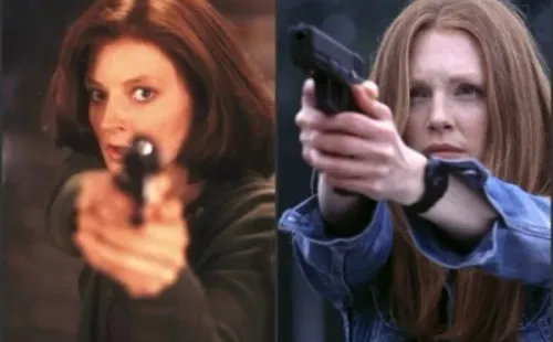 Jodie Foster y posteriormente Julianne Moore interpretaron a la detective Clarice Starling.