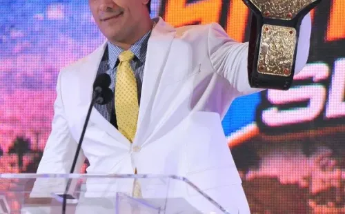 José Alberto Rodríguez en su época como Alberto del Río en WWE, donde cosechó muchas preseas.