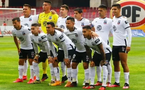 Plantel de Colo Colo. (FOTO: Agencia Uno)