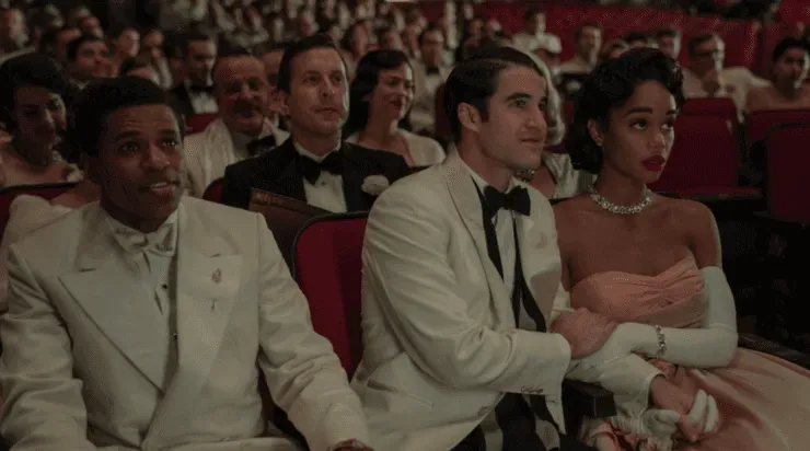Hasta los premios de la Academia de 1947 son representados en “Hollywood”.