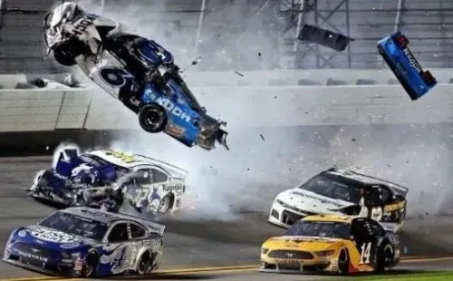 Accidente de Newman en las 500 millas de Daytona