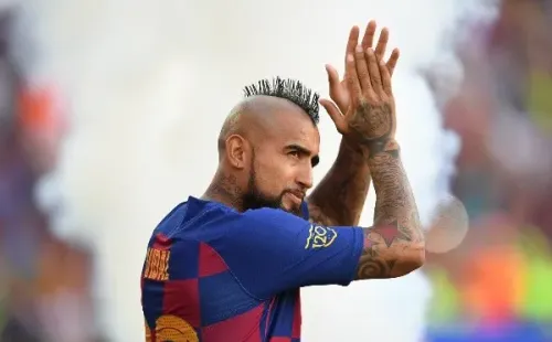 Arturo Vidal en Barcelona