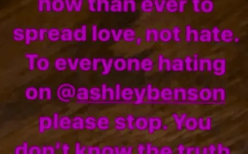 El mensaje publicado por Cara DeLevingne ante las críticas que le hicieron a Ashley Benson.