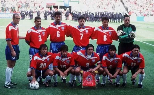 El equipo de Chile brilló en el Mundial de Francia 98. Foto: Getty Images