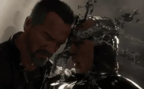 Terminator ataca a RoboCop en MK11