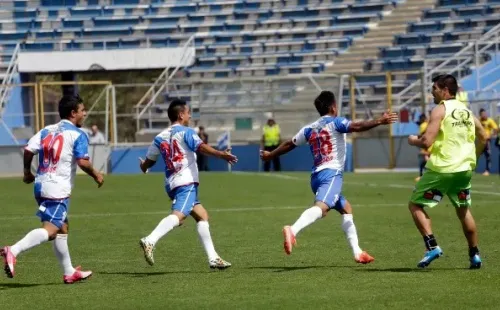 21 de marzo de 2015, día en que Marcos Bolados le anotaba un golazo a Barnechea jugando por Antofagasta y nacía su hijo. Tras el encuentro, llamó y nadie le quería contestar dados los problemas que, acusan, se dio por una negligencia médica.