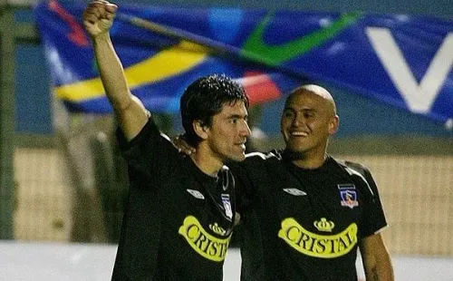 Héctor Mancilla y Humberto Suazo, tremenda dupla de ataque en Colo Colo 2006