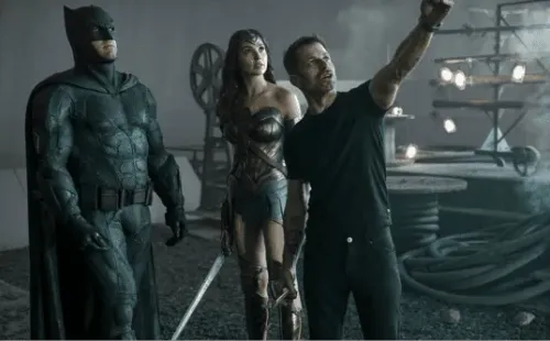 Zack Snyder participó de la producción de “Justice League” en 2016.