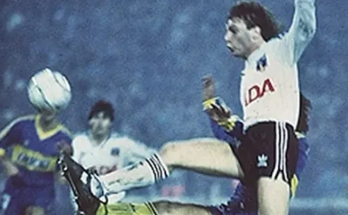 Barticciotto tuvo una destacada actuación en la llave de semifinal ante Boca Juniors, por la Copa Libertadores 1991.