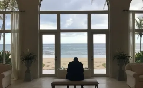 Michael Jordan en una de las escenas finales de la serie documental “The Last Dance”.