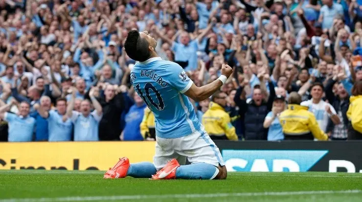 Sergio Agüero es el goleador histórico de Manchester City con 254 goles