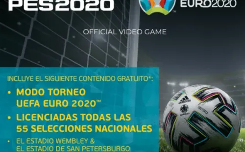 Contenido de la Euro 2020 en eFootball PES 2020