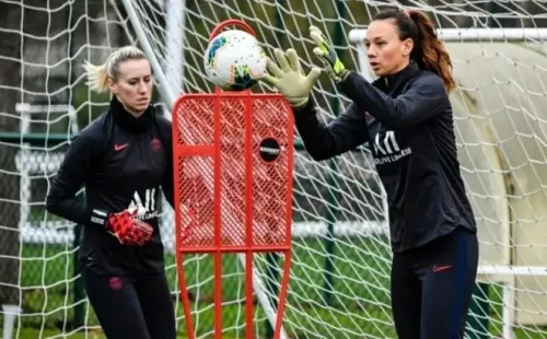 Endler y Kiedrzynekcompartieron casi tres años en el PSG (PSG)