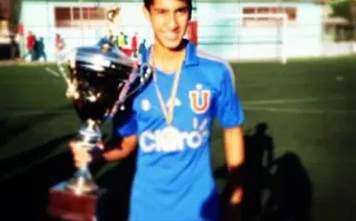 Franco Lobos, canterano azul y actual delantero del plantel