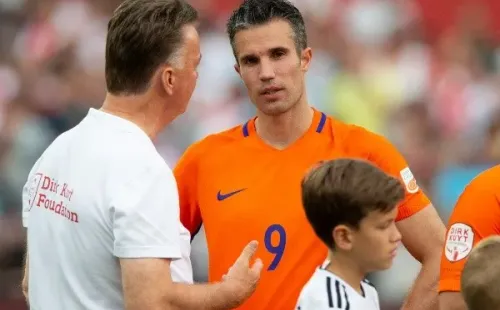 Van Persie y Van Gaal consiguieron el cuarto lugar en dicho Mundial