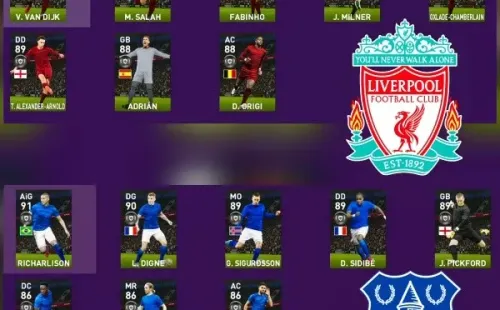 Jugadores destacados de Liverpool y Everton