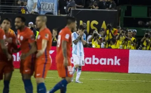 La pesadilla de las Copas América perdidas ante Chile se repite una y otra vez para los argentinos.