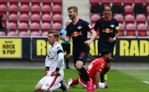 Timo Werner es la gran figura del Leipzig y viene de marcar un triplete en el último encuentro de su equipo. (Foto: Getty)