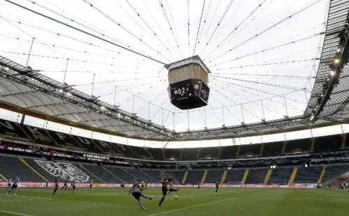 El Commerzbank-Arena de Frankfurt se alista para recibir a los jugadores, más no al público que seguirá relegado esta fecha por las medidas sanitarias. (Foto: Getty)