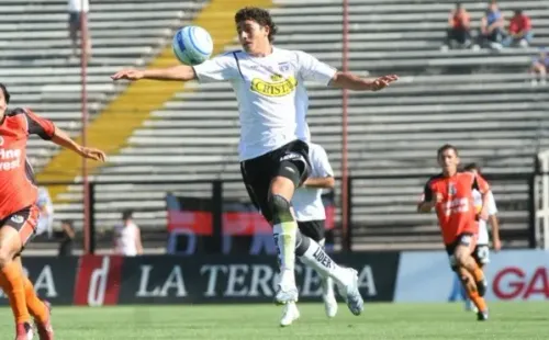 Bruno Romo en su debut en Colo Colo vs Puerto Montt
