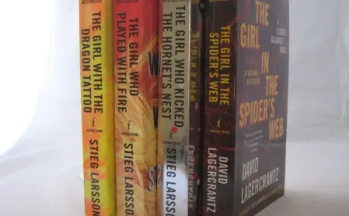 La trilogía de Stieg Larsson y el primero de los títulos de David Lagercrantz con Lisbeth Salander como protagonista.