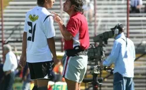 Bruno Romo y Fernando Astengo en Colo Colo