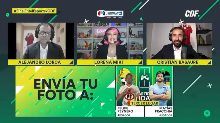 Las voces de CDF también participarán en el Torneo eSports Celebrity que comienza este viernes 29 de mayo en las señales del Canal del Fútbol.