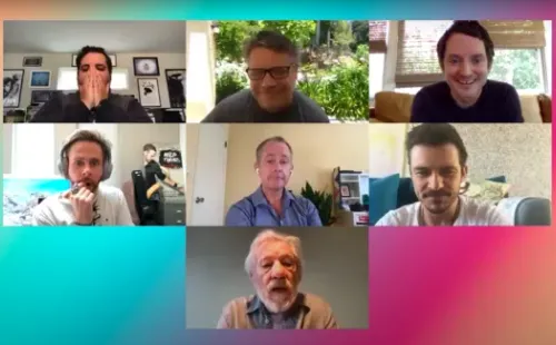 Los primeros invitados al episodio de “Reunited Apart” de “El Señor de los Anillos”.