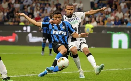 Alexis Sánchez en Inter vs su ex club Udinese