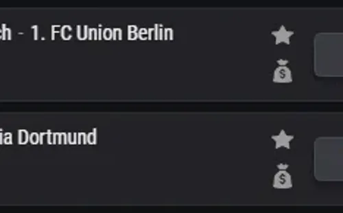 También puedes jugar los encuentros del domingo en la Bundesliga junto a Coolbet.