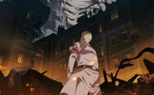 Afiche para la temporada final de “Shingeki no Kyojin”.