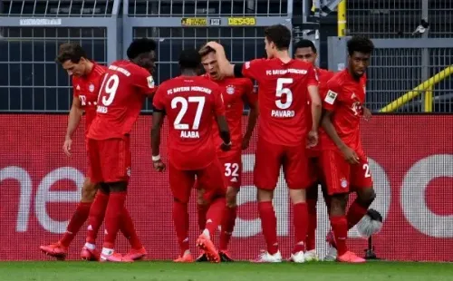 El triunfo del Bayern sobre el Dortmund los dejó con la primera opción de coronarse campeones a 6 fechas del final del torneo. (Foto: Getty)