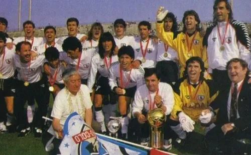 Colo Colo viajó a Japón para disputar la Recopa Sudamericana ante Cruzeiro. En aquella ocasión, el “Tunga” González llevó una cámara que no usó. “Coca” Mendoza explicó el por qué. Foto: Archivo.