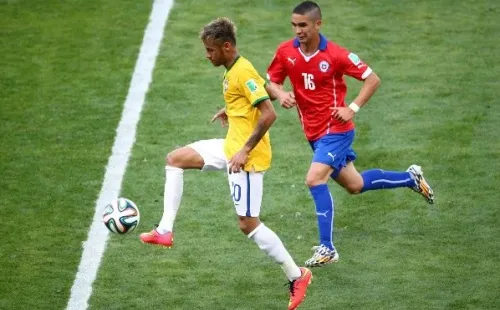 Felipe Gutiérrez jugó en los cuatro partidos de Chile en el Mundial de 2014