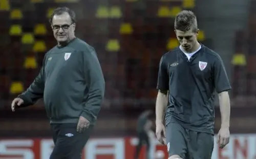 Bielsa y Muniain llegaron a la final de la Europa League en 2012